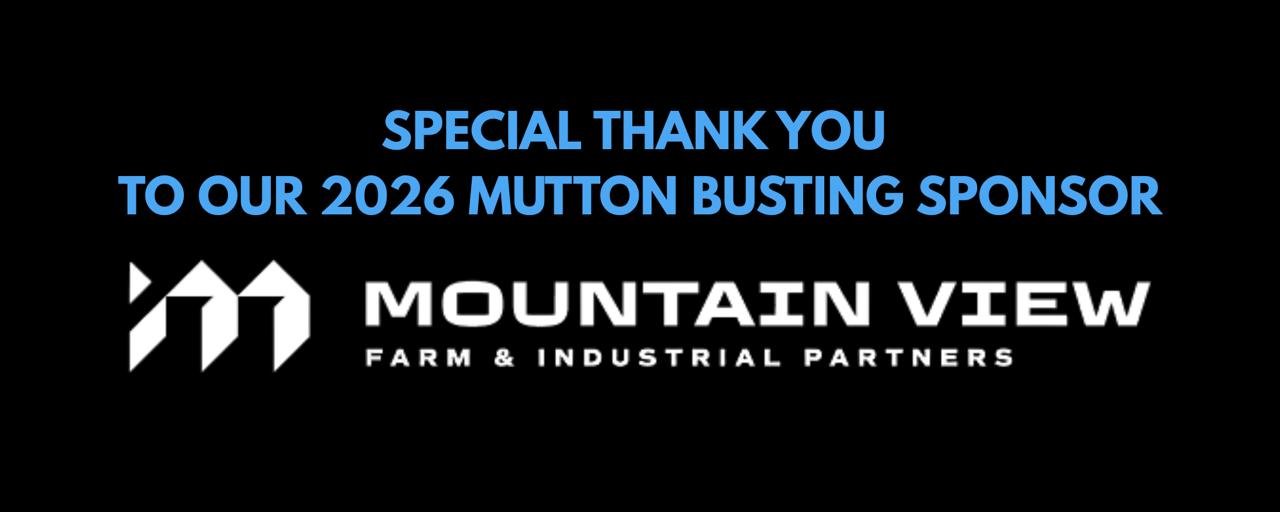 Mountain View Farm and Industrial Partners Mutton Busting Sponsor