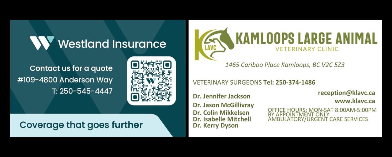 Westland Insurance and Kamloops Large Animal Vet